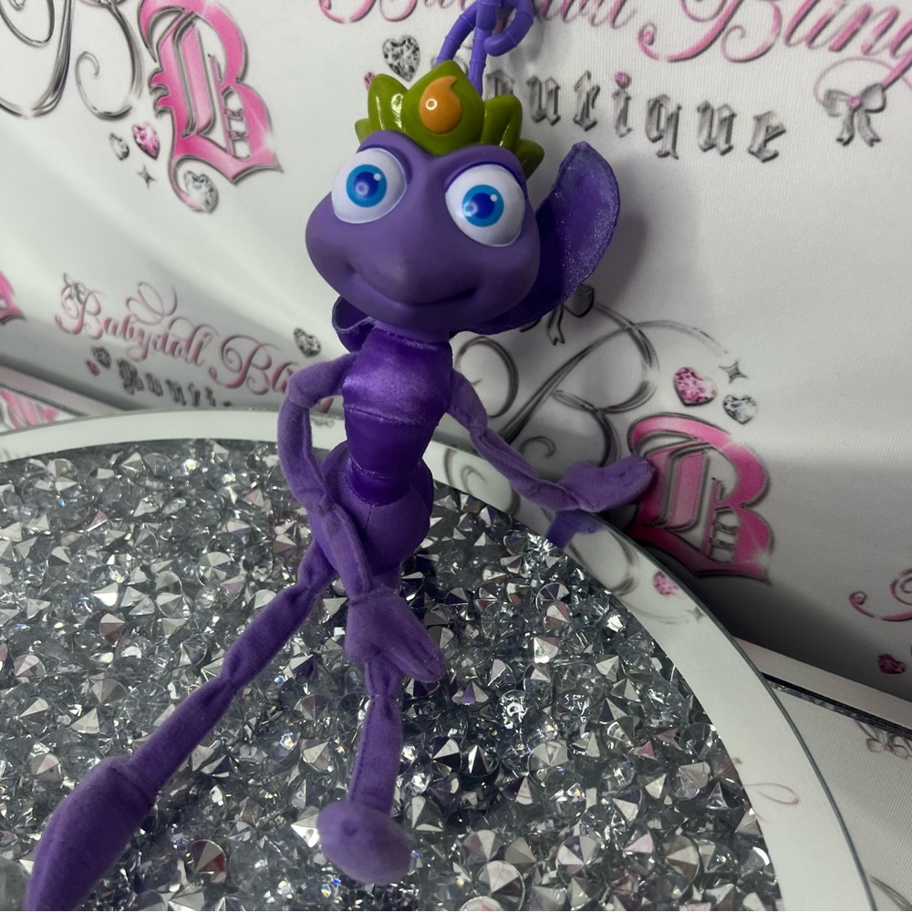 Disney Pixar Bugs Life Plush Princess Atta with Plastic Head 10inch ant cute - Picture 3 of 8